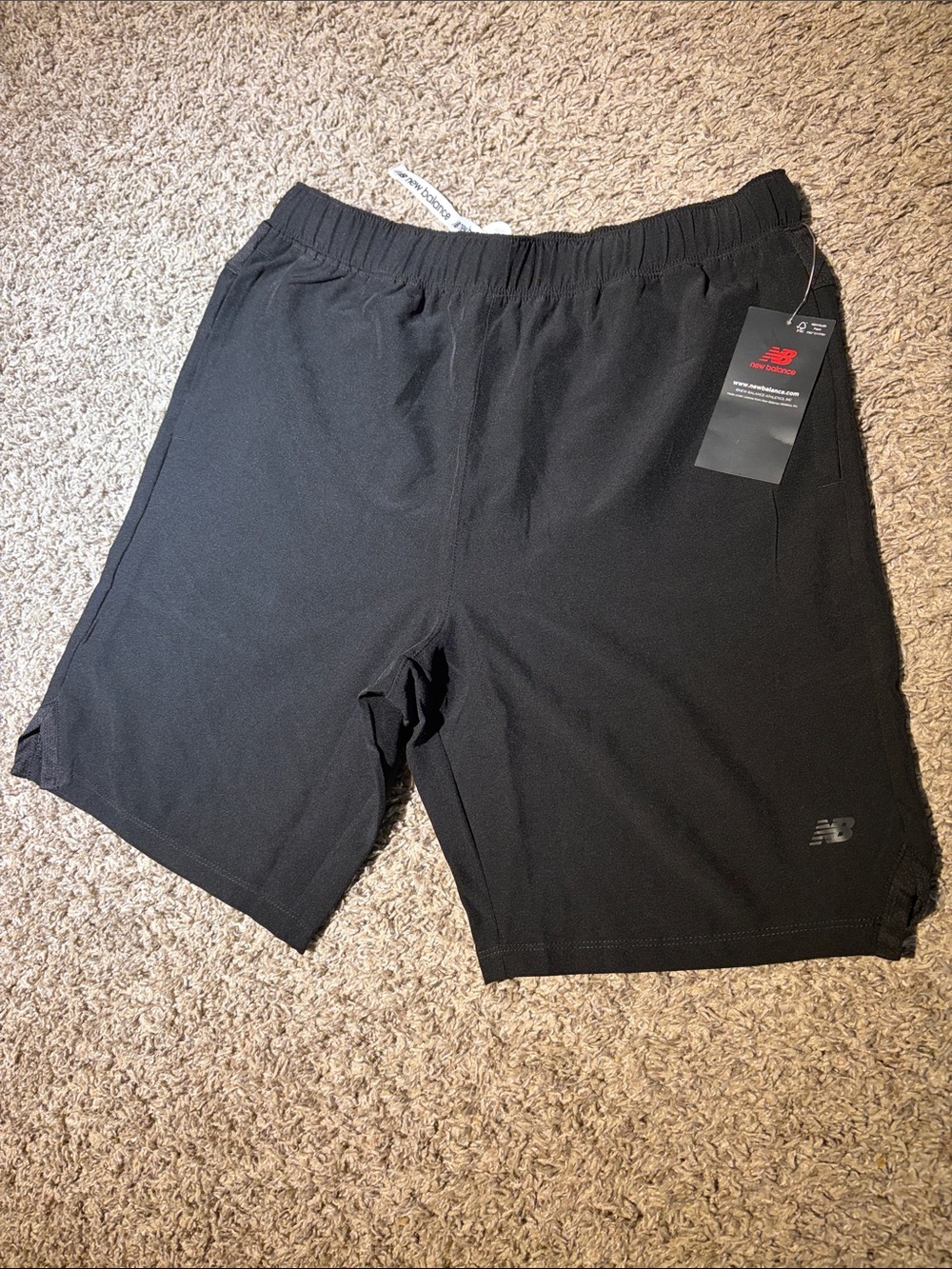 New Balance Kid’s Black Athletic Performance Shorts